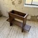 Jardinière années 50 palissandre constructiviste