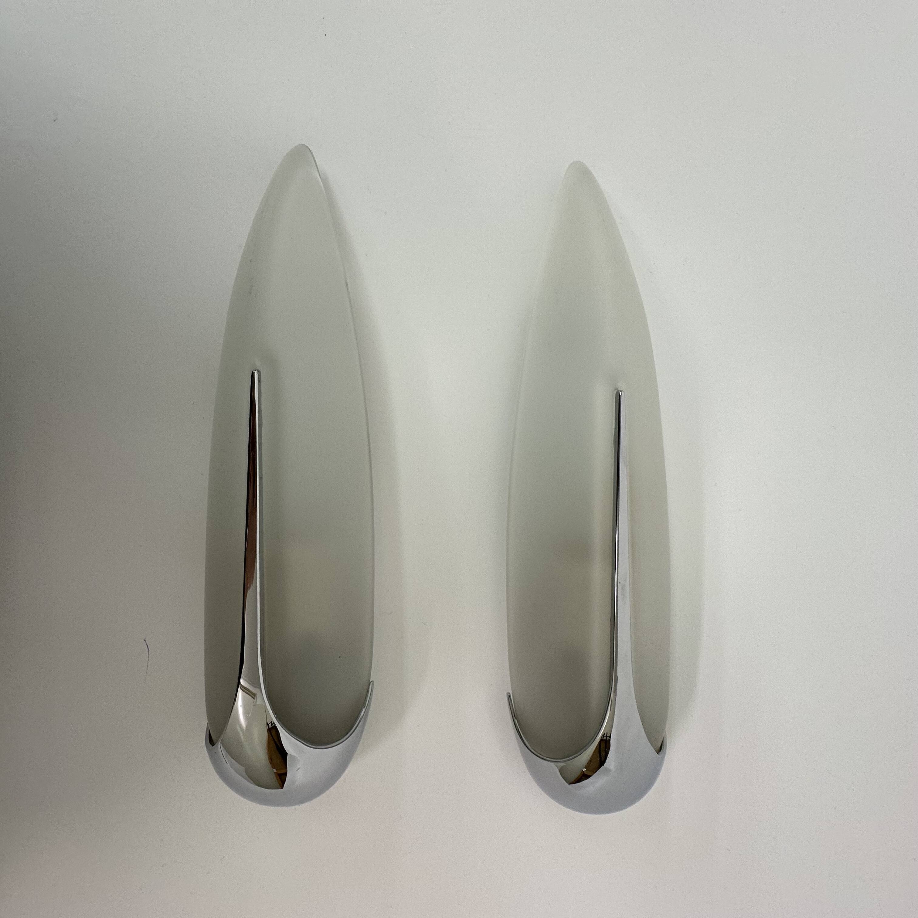 Paire d'appliques Idearte Sconces Espagne années 1980