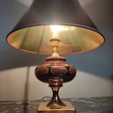 Lampe de table céramique Grèce antique art déco