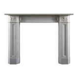 English Regency Statuary Marble Fire Surround