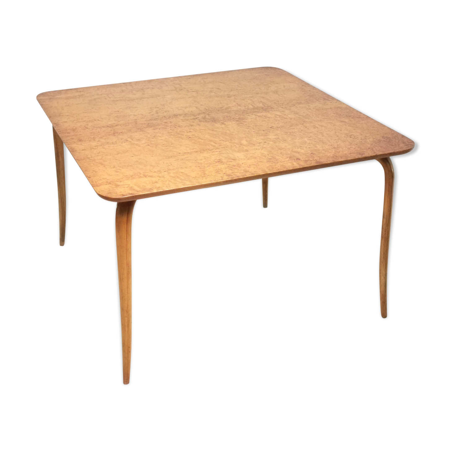 Annika Birdseye Maple Coffee Table by Bruno Mathsson