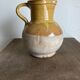 Pichet vase de campagne en terre vernissée 1960 Provence