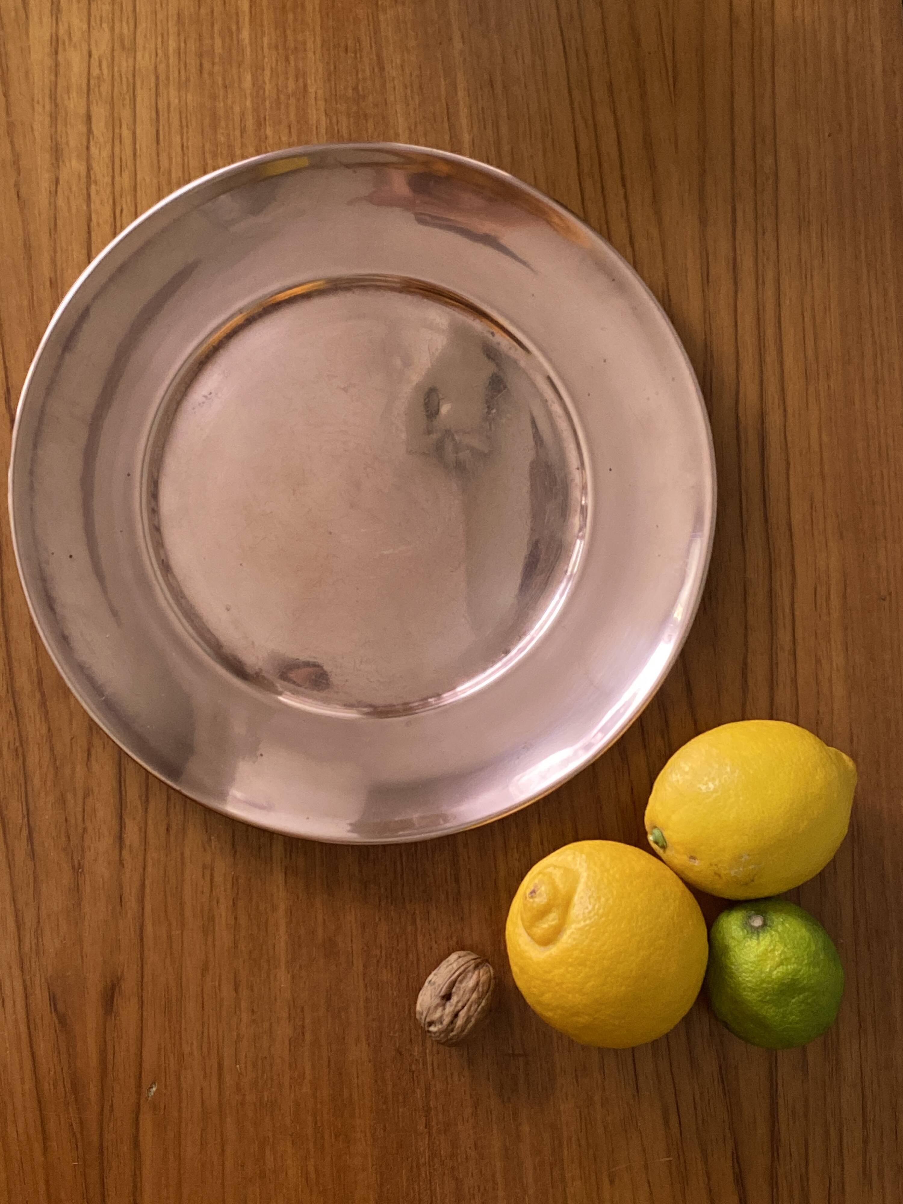 Copper dish / plate