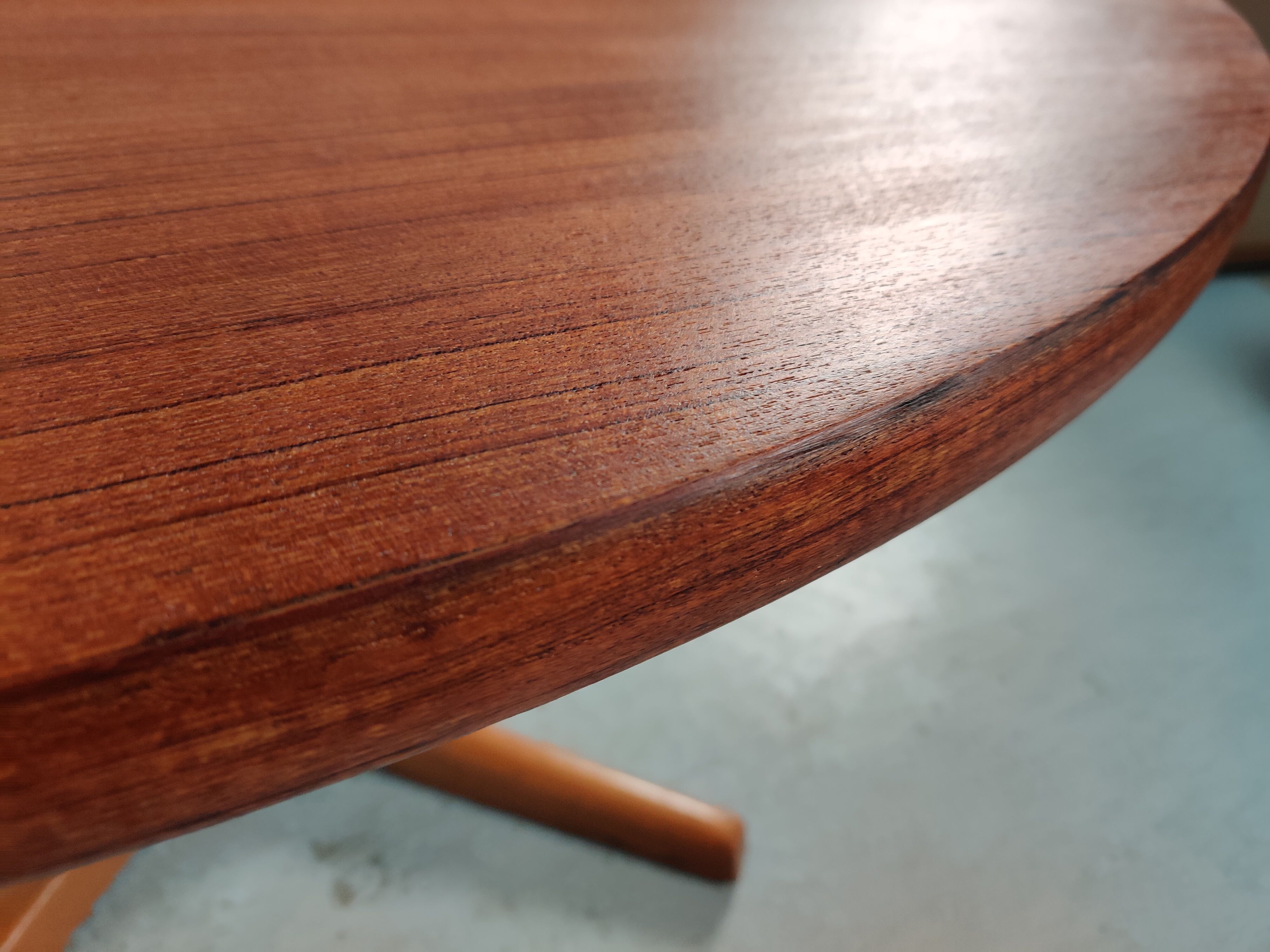 Scandinavian teak dining table, Denmark 1960s