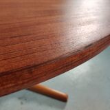 Table à manger scandinave en teck, danemark 1960s