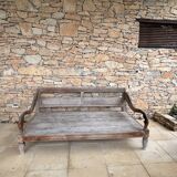 Banc ou banquette indonesienne ancienne