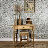 Desk or side table with turned legs