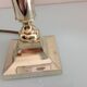 Pair of brass lamps art deco style 60s-70s