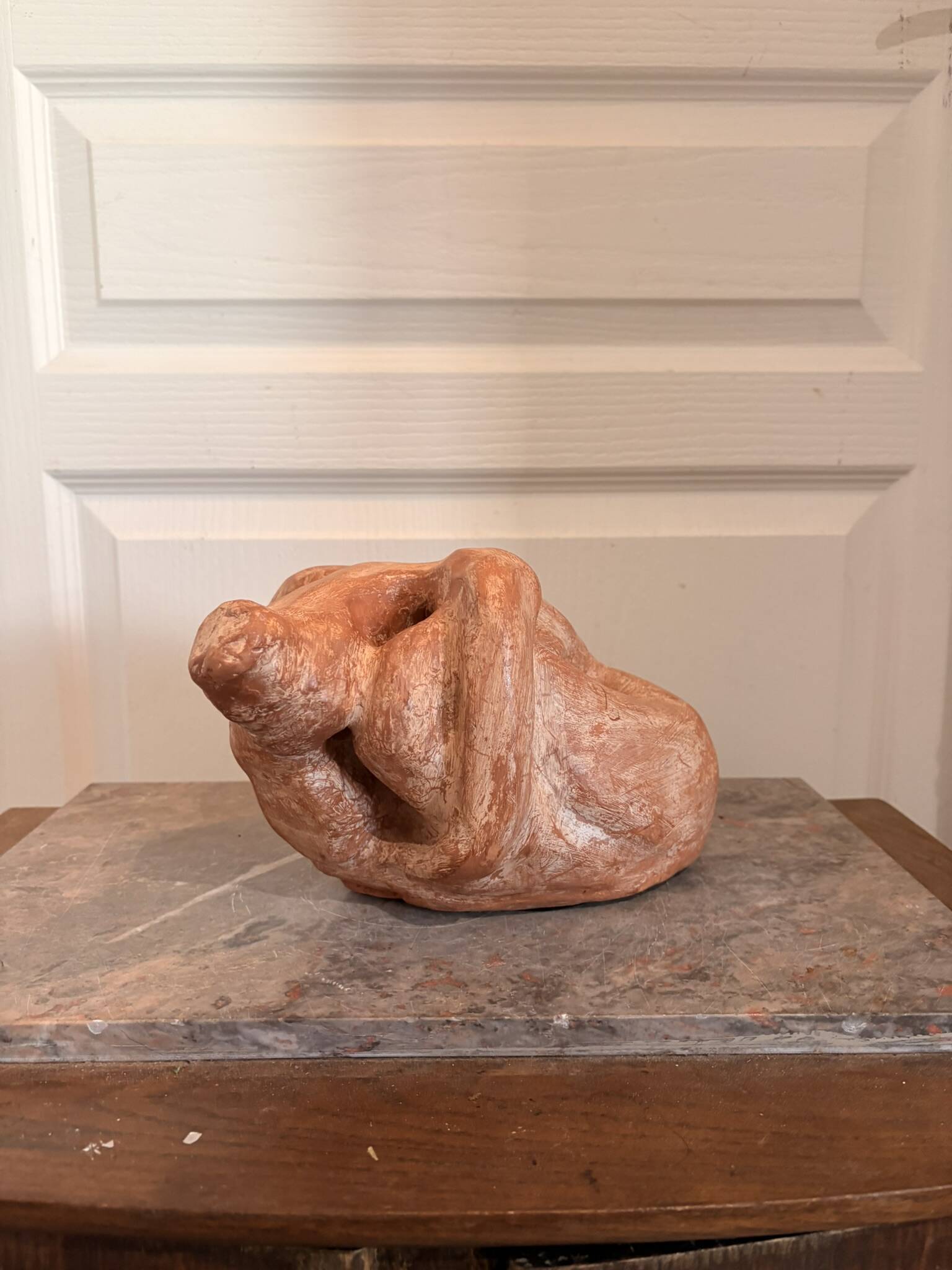 Sculpture Terracotta Statue Abstract Modern Female Nude