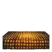 Tapis en laine Rya, conçu par le célèbre Verner Panton (1926-1998)