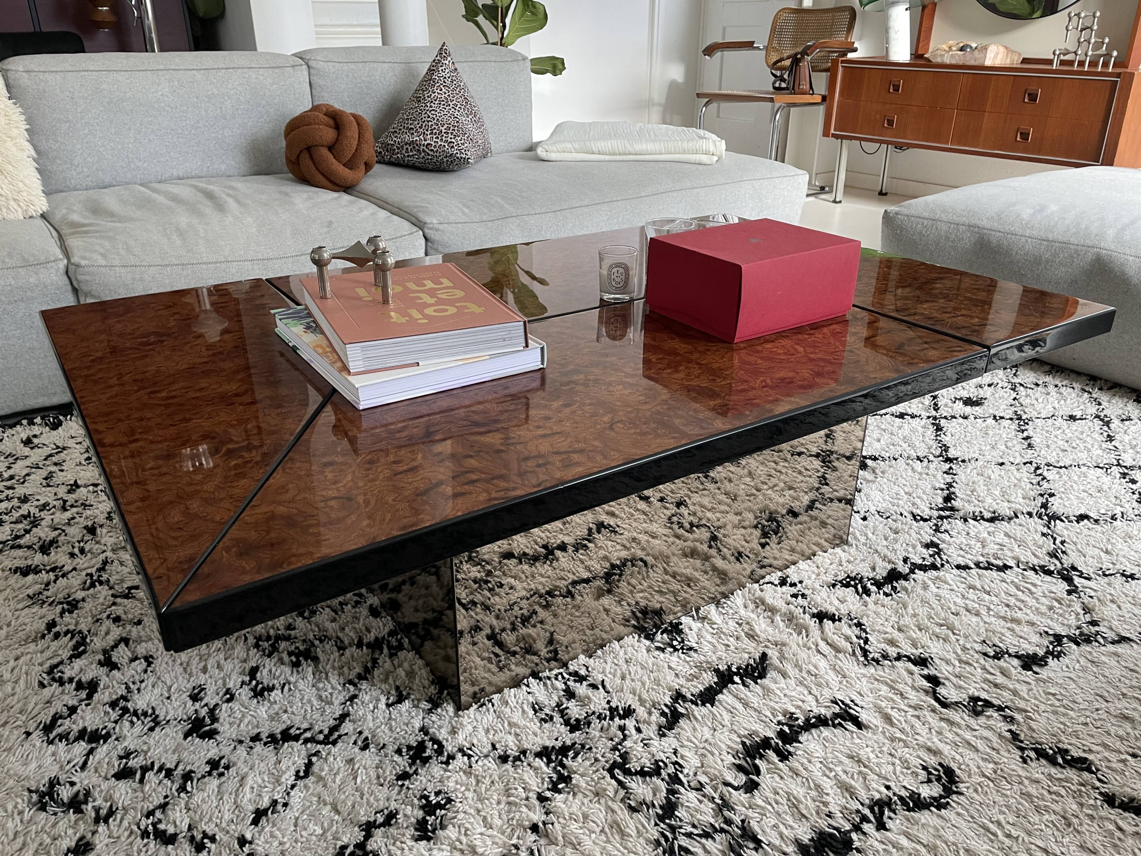 Coffee table bar Paul Michel 70s