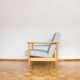 Fauteuil "Gfm 142" par Edmund Homa, 1960