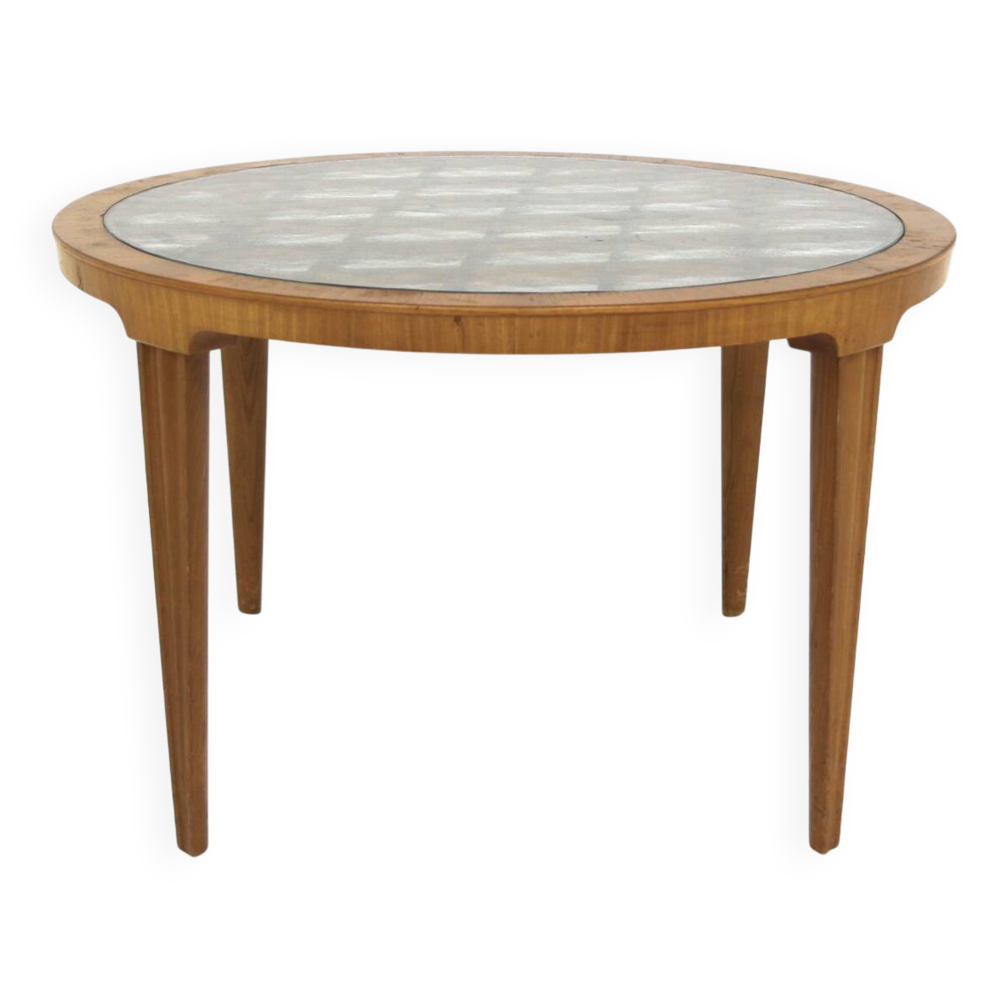 Table basse en noyer, Niels Enström, Ferdinand Lundquist & Co, Suède, 1940