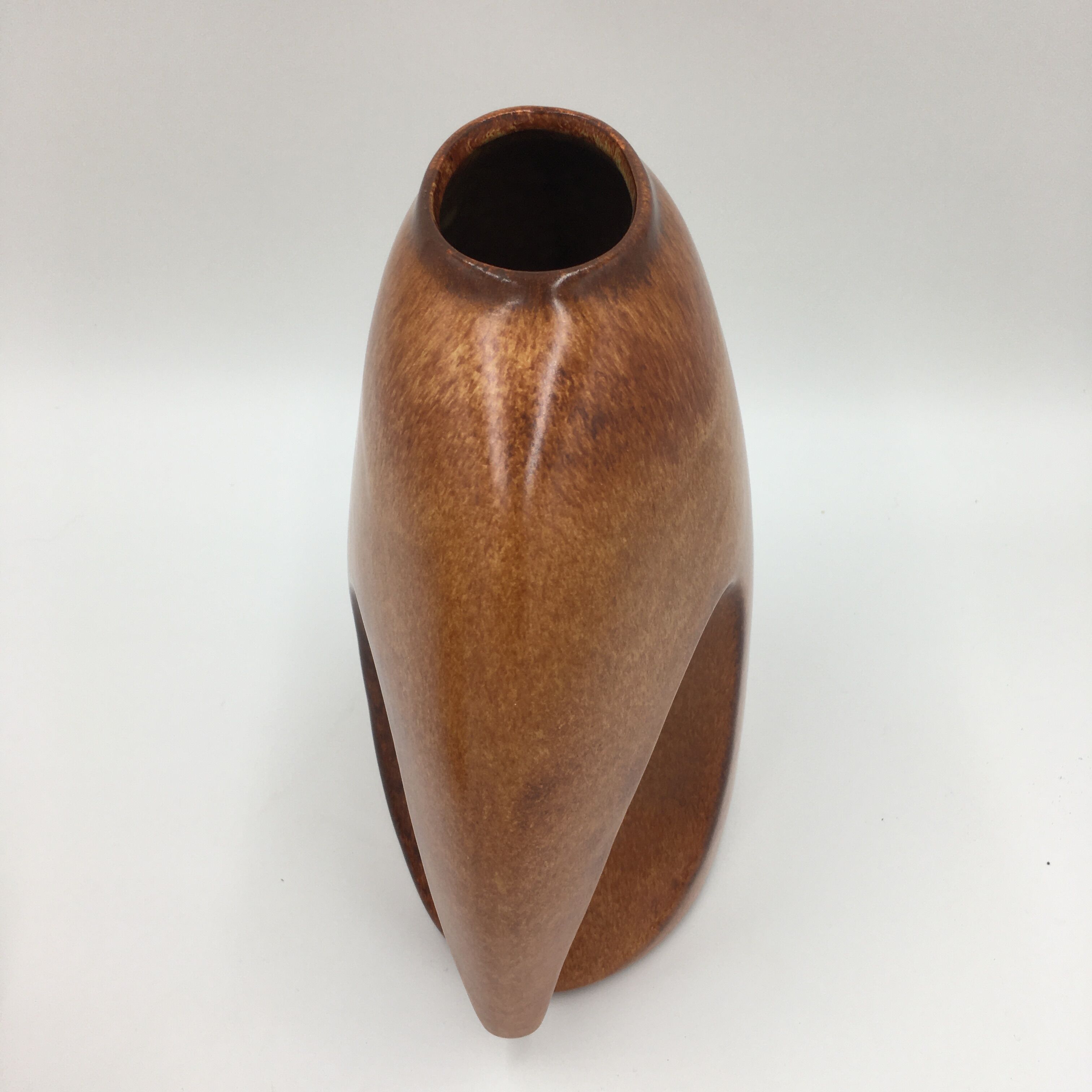 Italian design ceramic vases duo