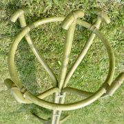 Coat rack parrot bamboo and rotion Roche Bobois Maugrion vintage 1970-80