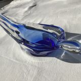 Vide poche cristal Bayel colombe bleue