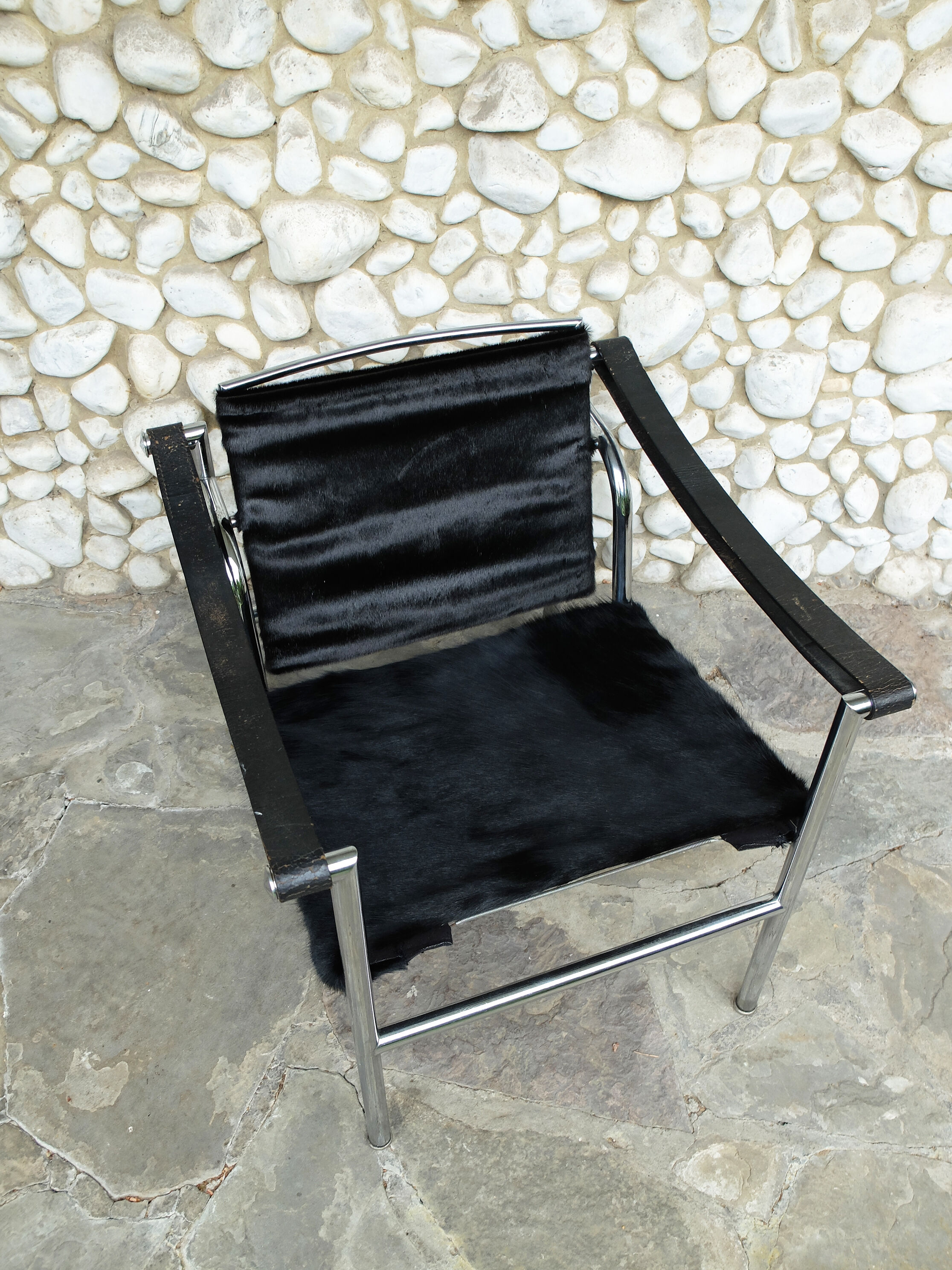LC1 armchair by Le Corbusier, Pierre Jeanneret & Charlotte Perriand for Cassina 1960
