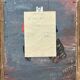 1970 Abstract Original Oil Painting, Framed