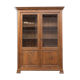 Vitrine en bois française antique, 1900