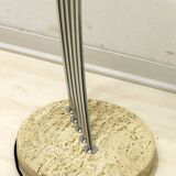 Midcentury Italian Arched Floor Lamp 5 Lights Chrome Metal and Lucite, 1960