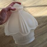 Opaline glass pendant lamp, 60-70s