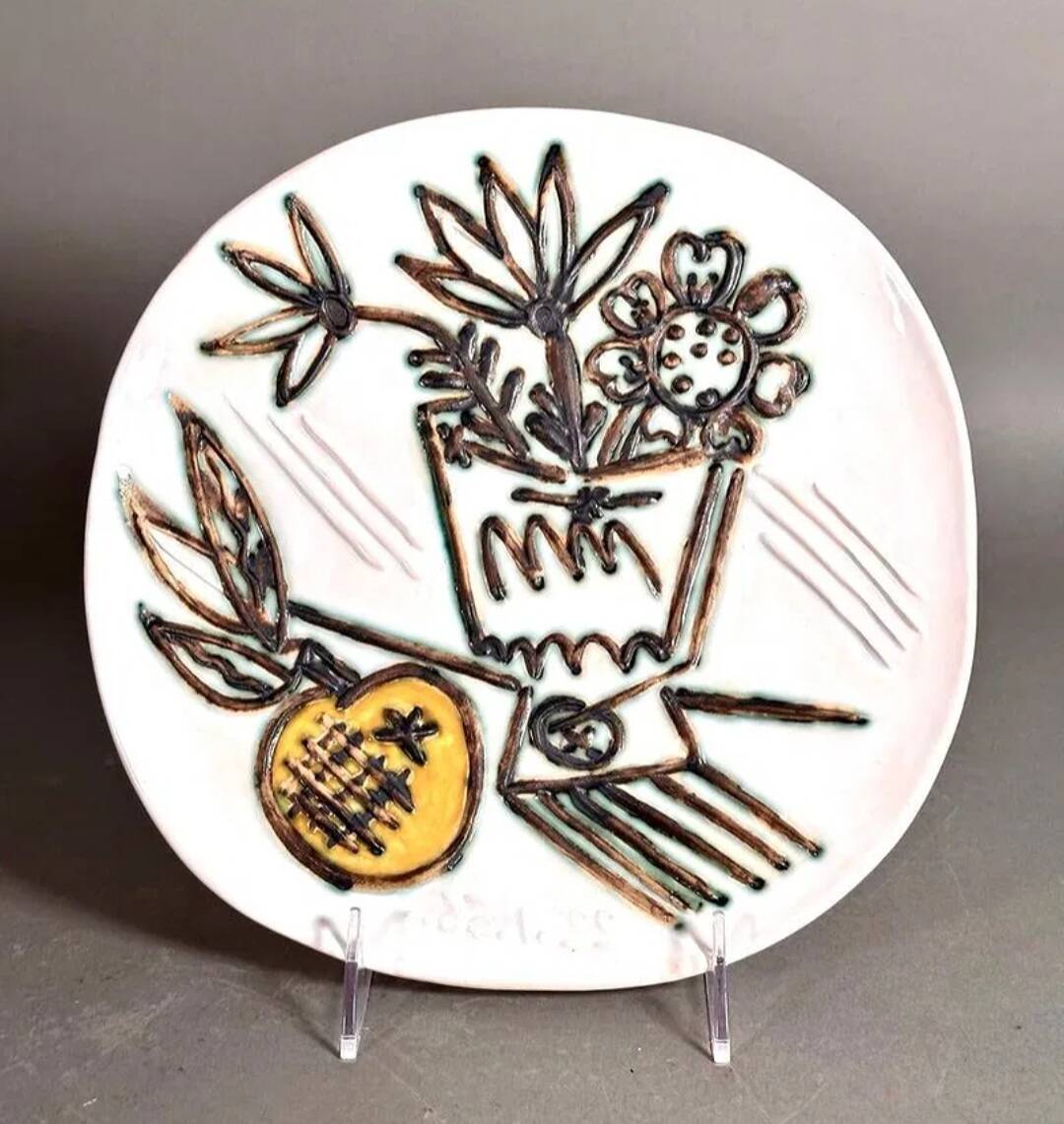 Ceramic Plate by Pablo Picasso