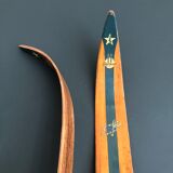 Pair of old skis