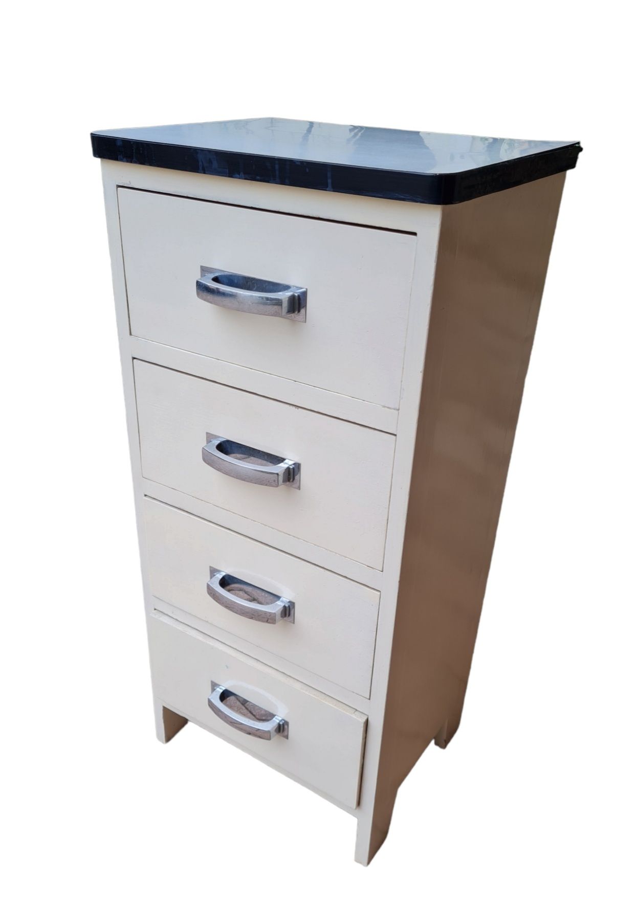 Vintage wooden furniture 4 drawers and formica tops