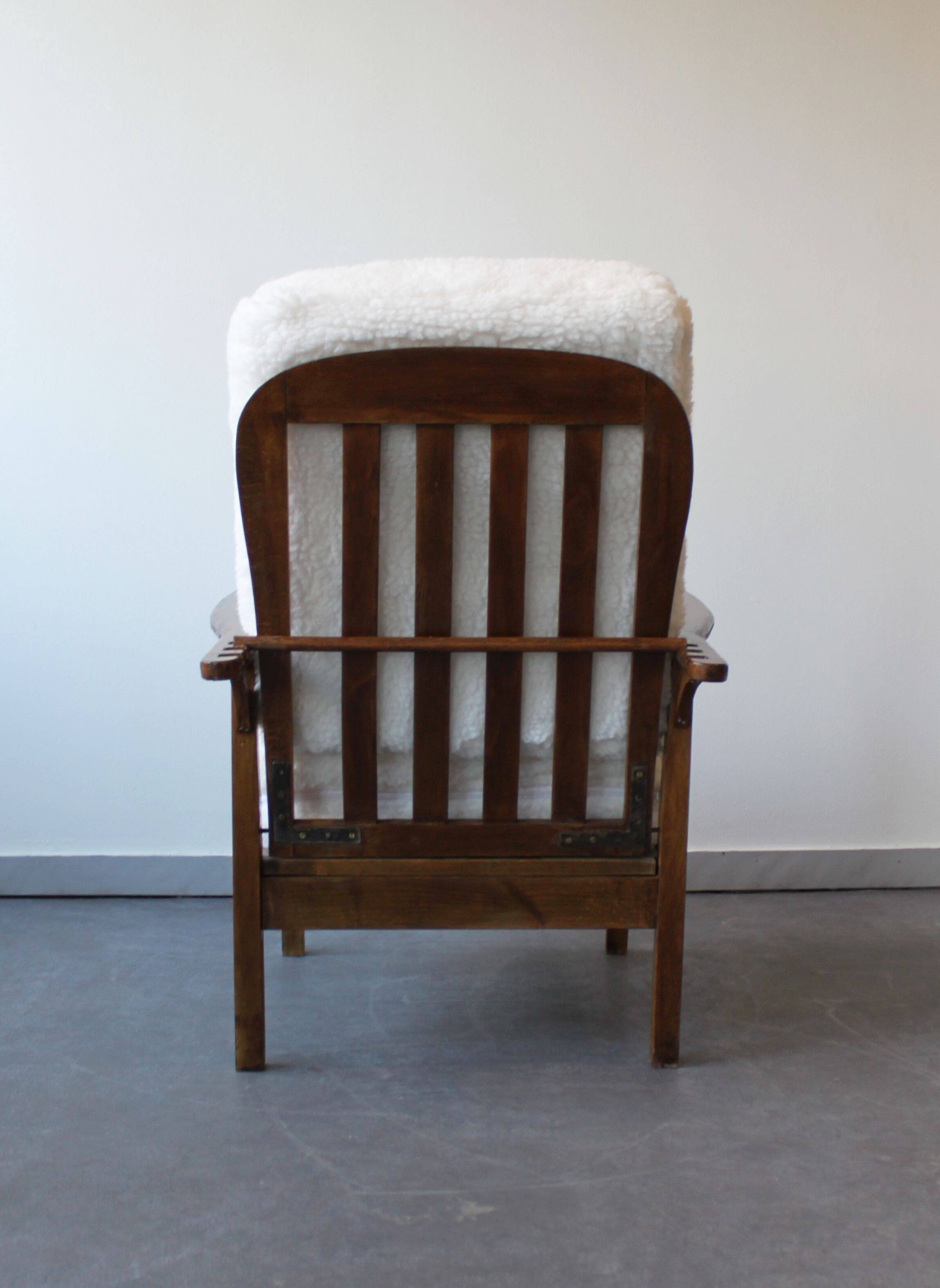 Reclining armchair "Morris", Art & Craft style, United Kingdom, 40s.