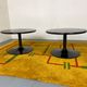 Table Basse d'Appoint Ronde Noire par Pierre Paulin pour Artifort, 1970s