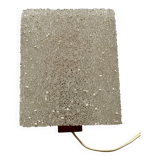 Scandinavian style wooden and perspex wall light