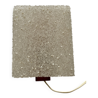 Scandinavian style wooden and perspex wall light