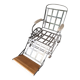Wilson adjustable deck chair produced in 1871.