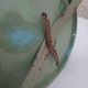 Antique oil wall lamp – Sun mirror and white opaline