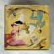 Vintage powder box Klytia "Bonheur du jour"