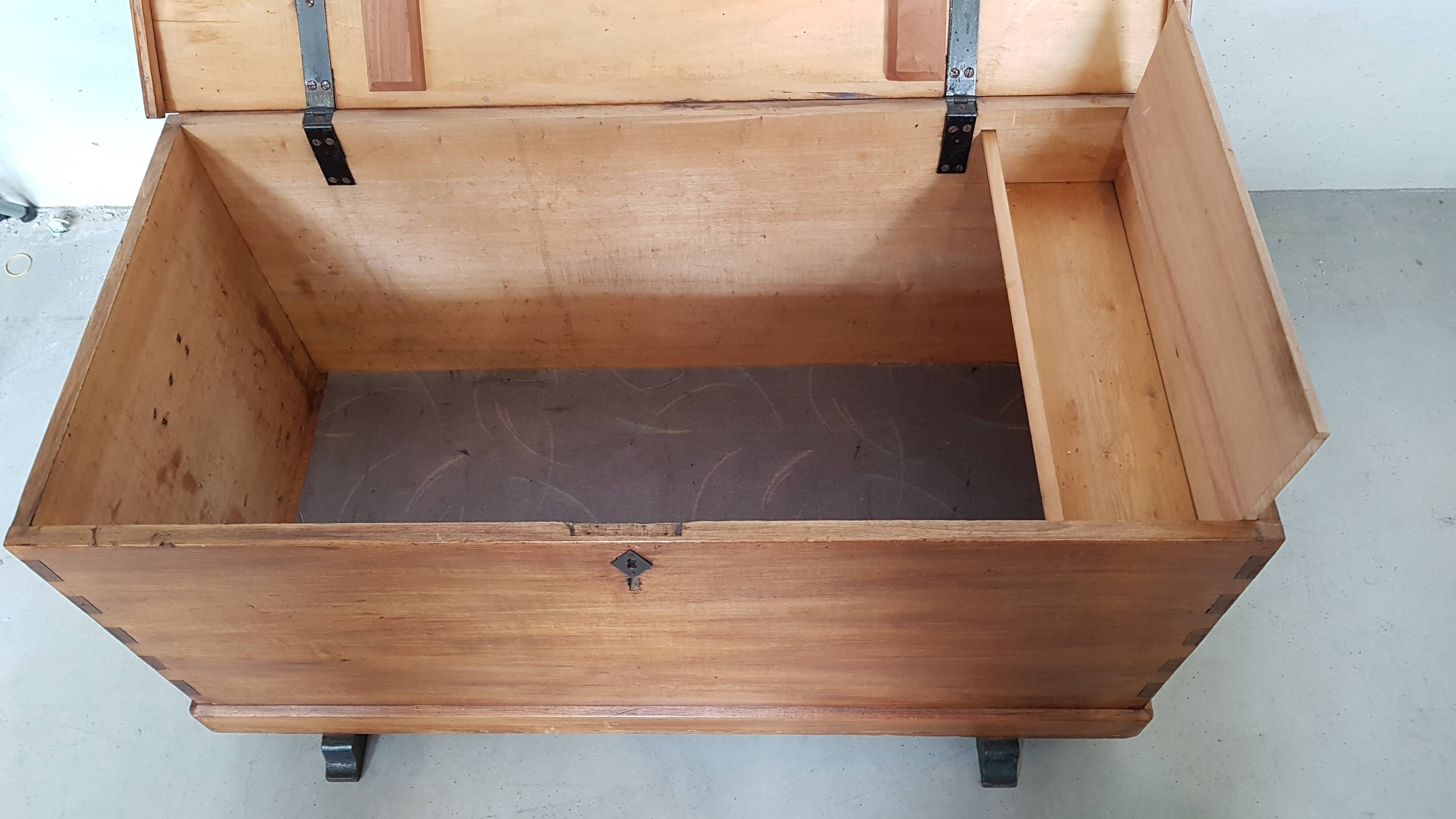 old oak chest