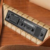 Canapé modulable 3 places en tissu, modernisme vintage des années 1970