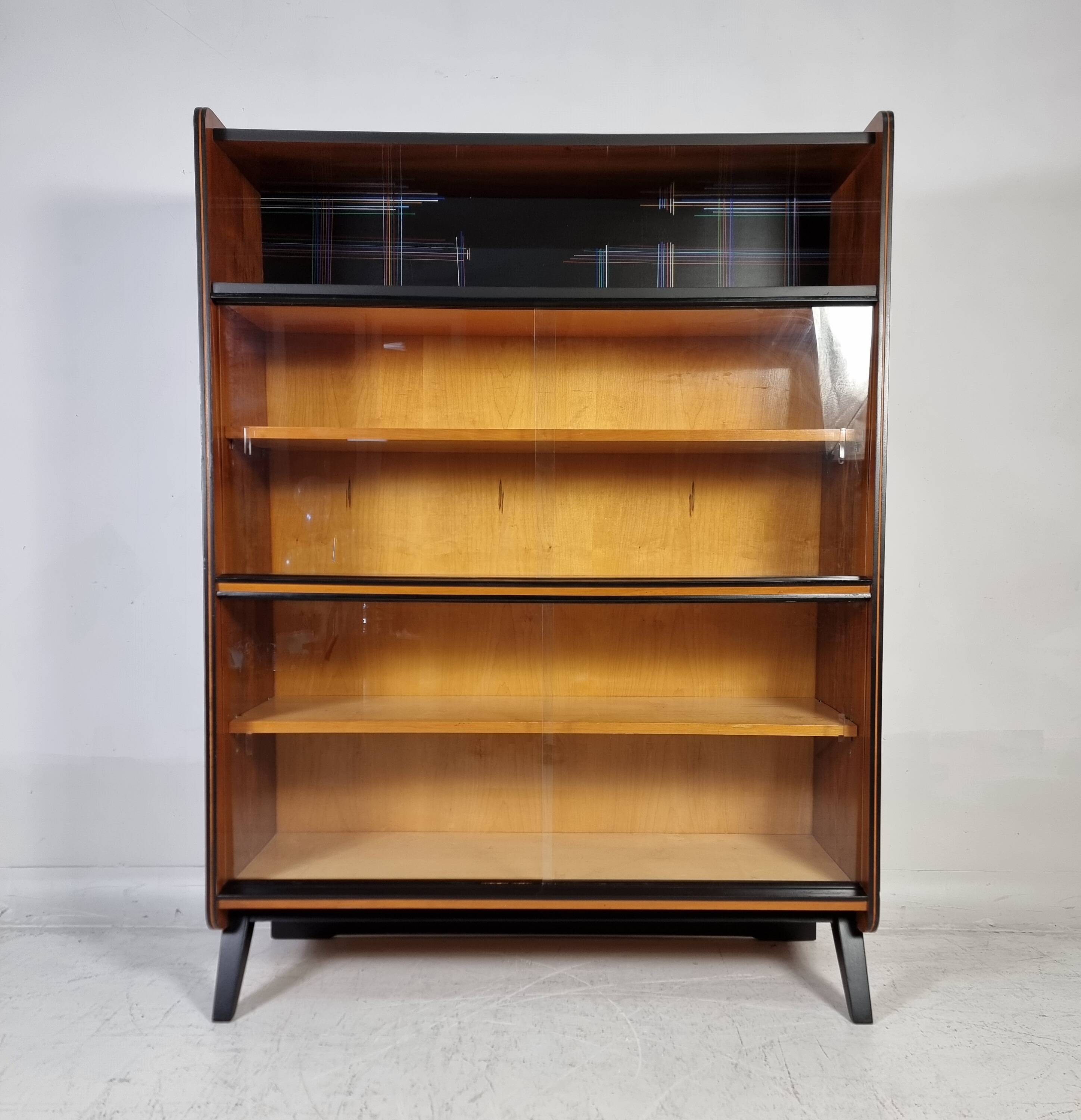 Vintage Brown Showcase from Tatra, 1970s