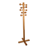 Pine coat rack