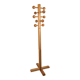 Pine coat rack