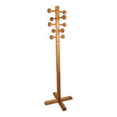 Pine coat rack