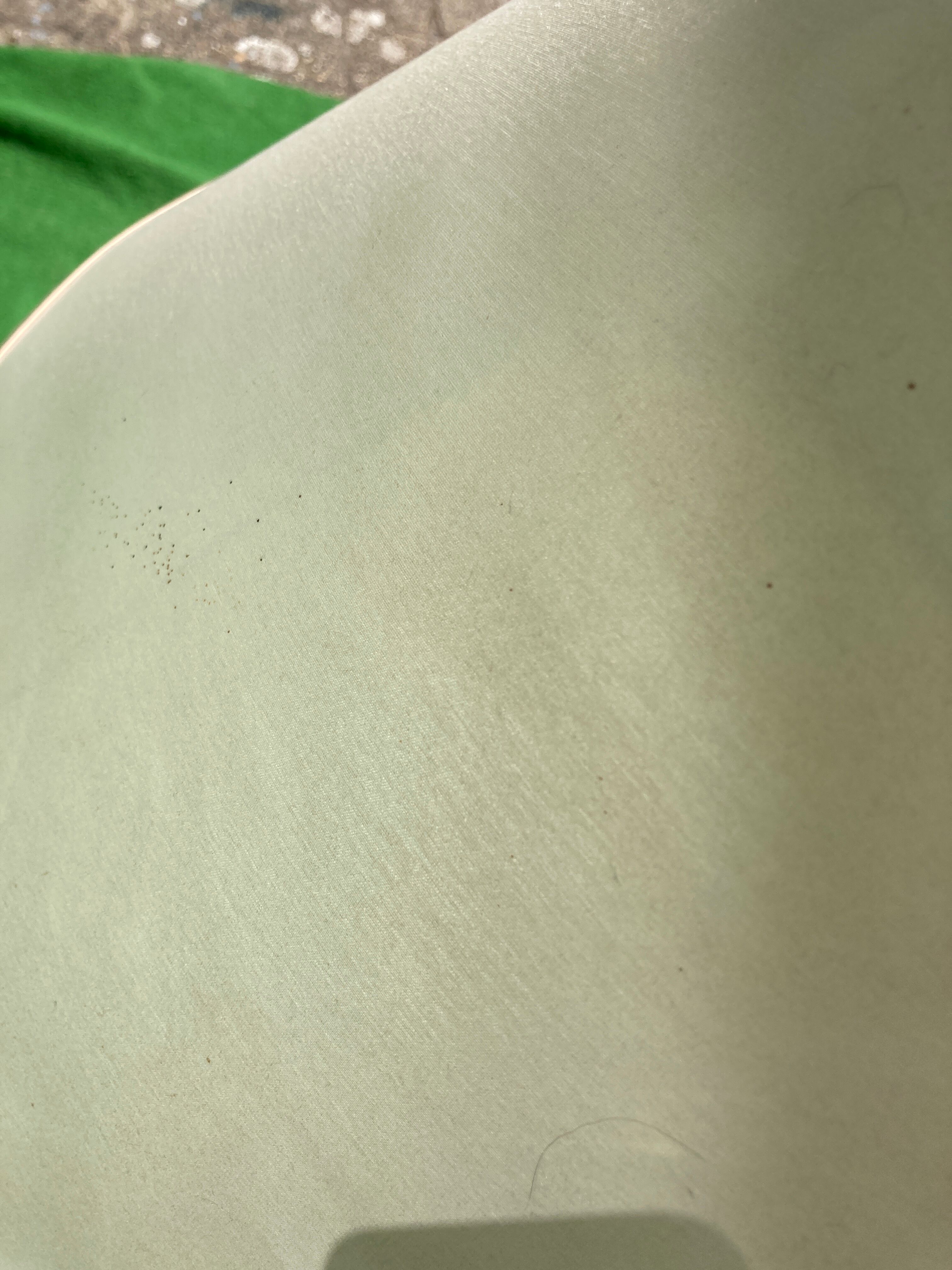 Antique wallpaper print roller lamp