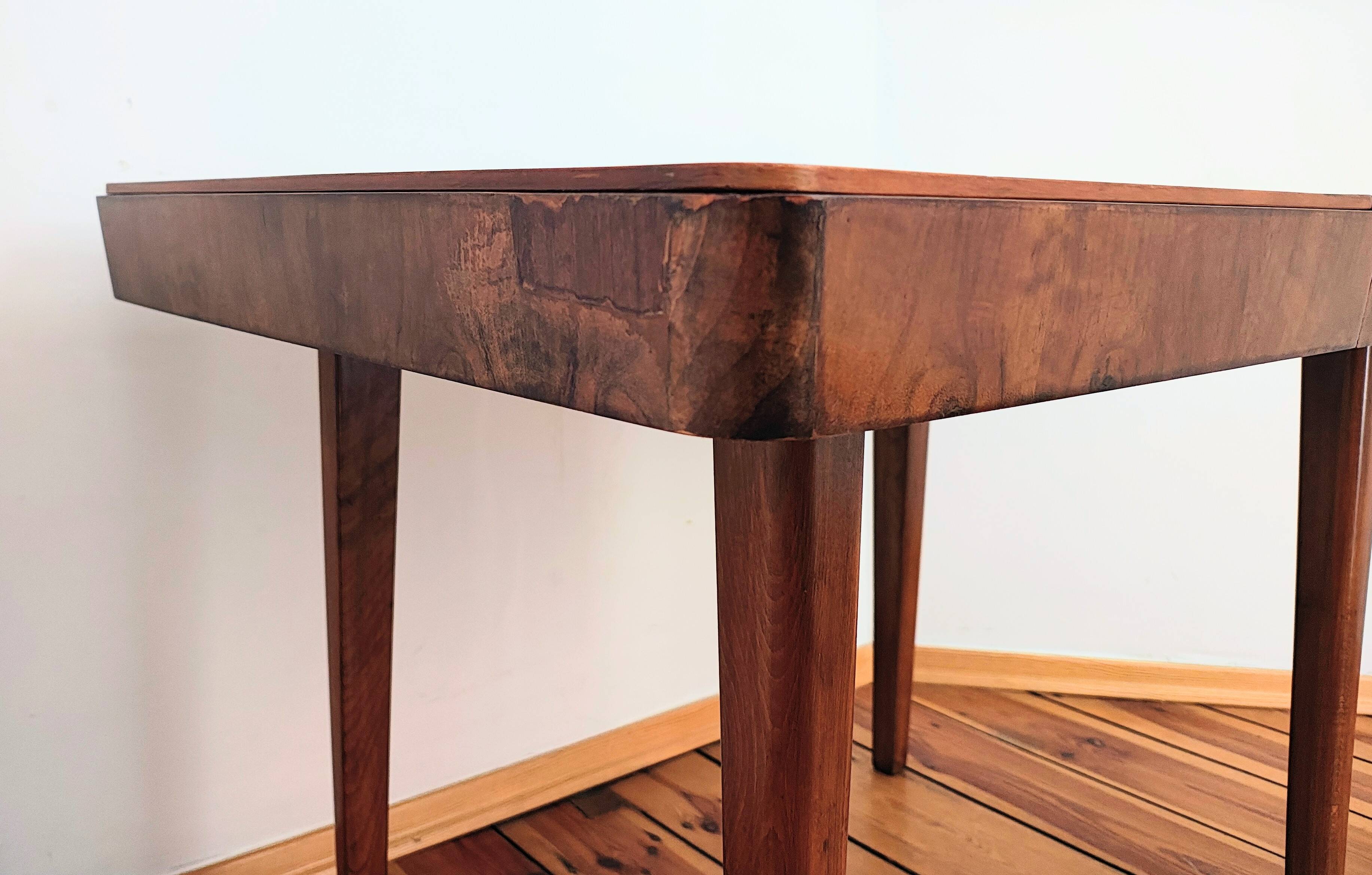Mid-Century Czech Dining Table by Jindřich Halabala for Up Races, 1950s