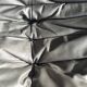 Canapé Togo cuir noir 2 places par Michel Ducaroy pour Ligne Roset en 1973