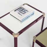 Vintage Regency Style Nesting Tables Attribution Roméo Rega France 70s