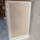 Renovated raw bedside table with 3 drawers