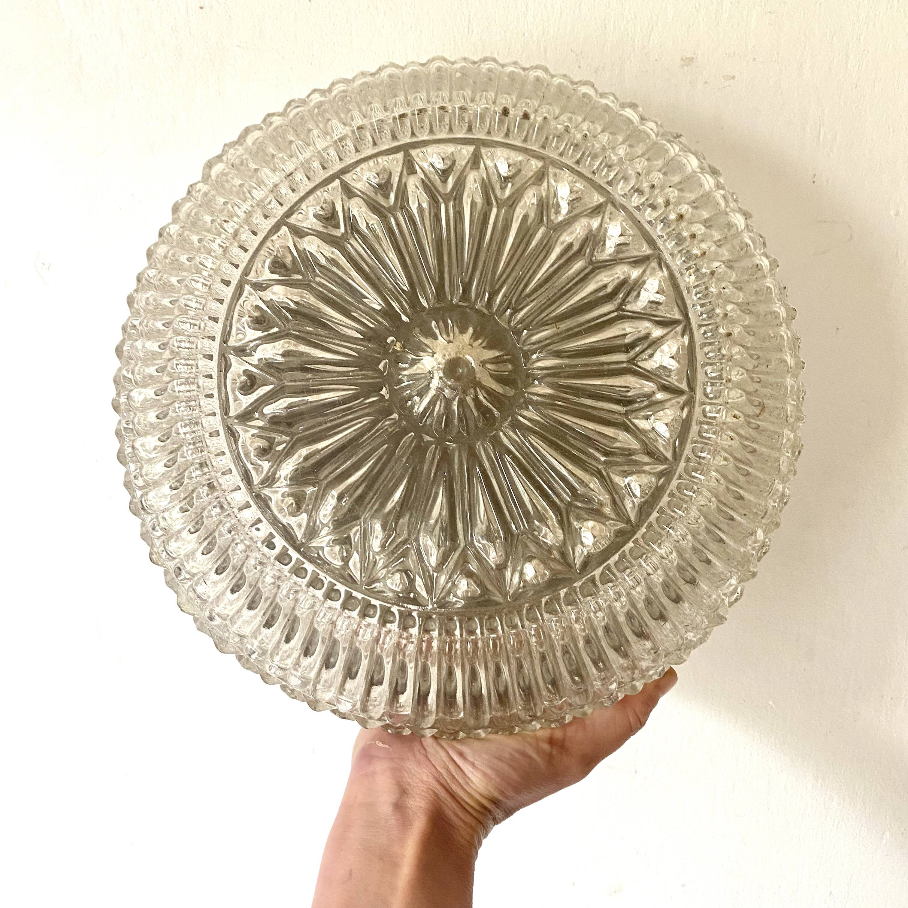 Vintage round ceiling light 30 cm