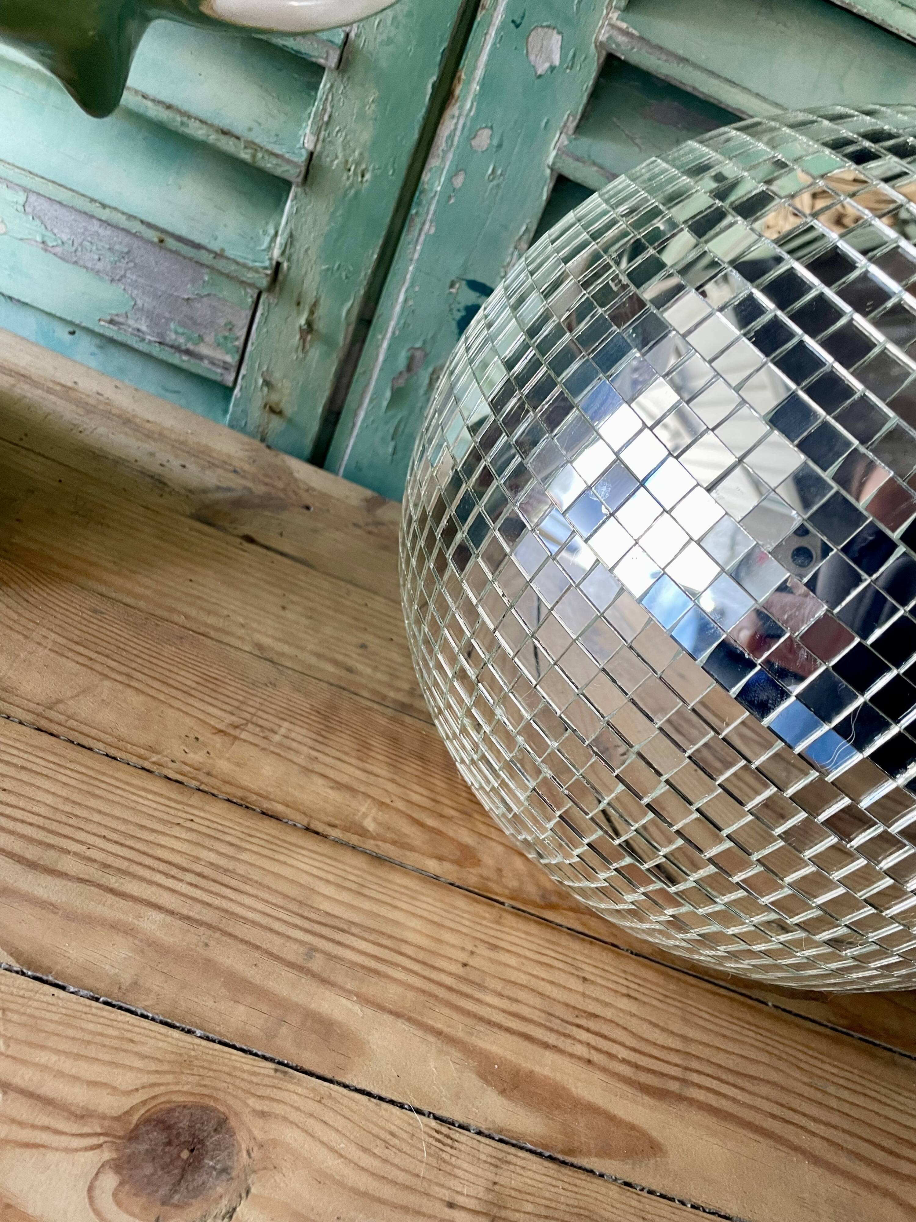 Vintage mirror ball