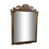 Old large gilded mirror