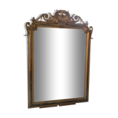 Old large gilded mirror